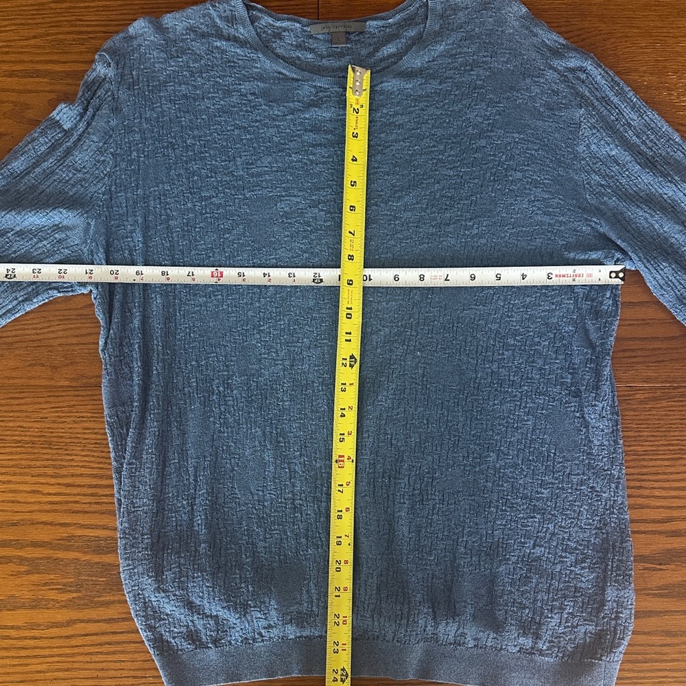John Varvatos Slate Blue Crewneck Sweater
